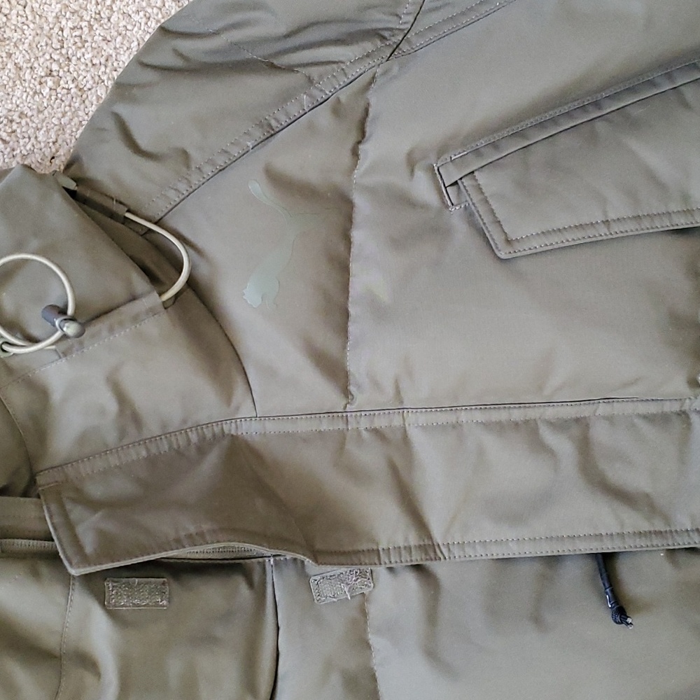 π Men's Puma Oversized Down Hooded Jacket - Picture 2 of 9